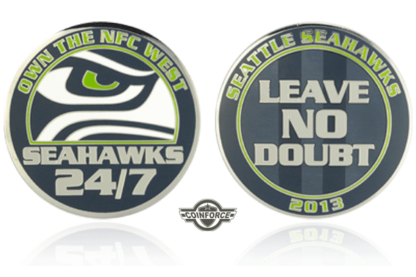 Seattle Seahawks Challenge Coin